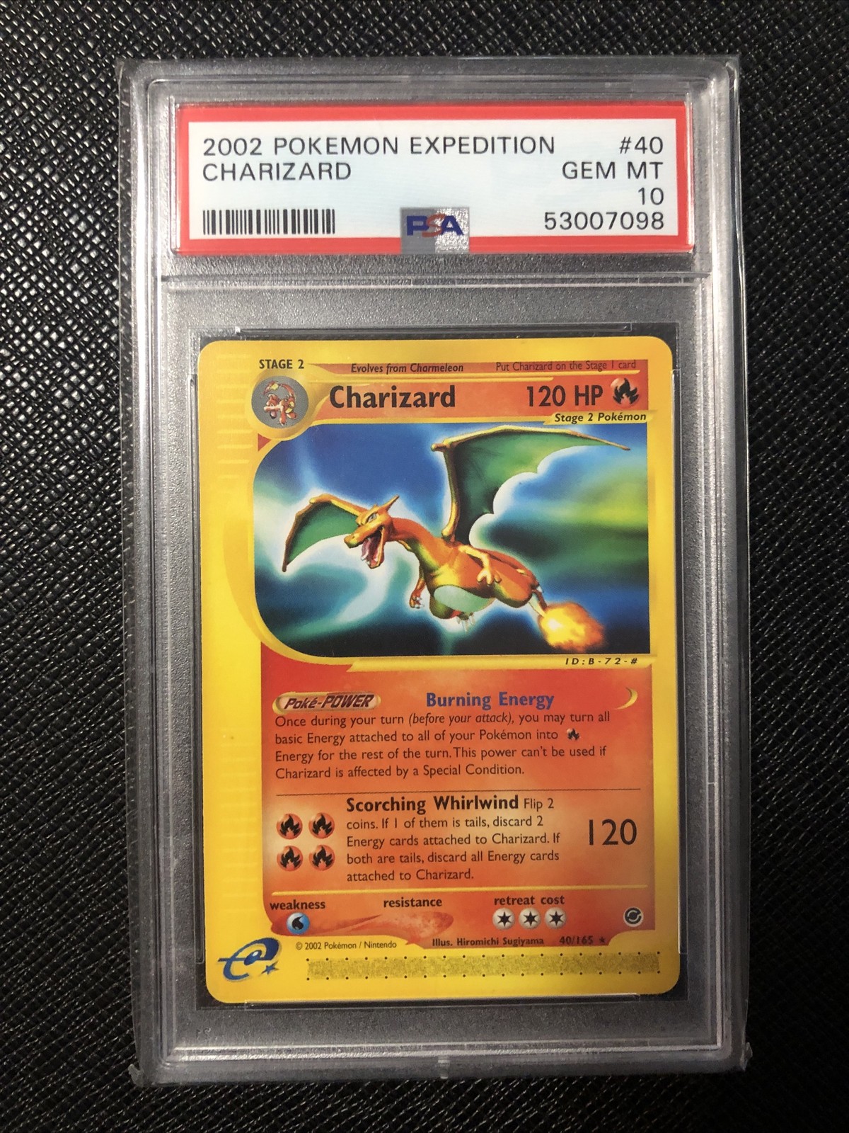 2002 Pokemon Expedition Charizard #40 PSA 10 GEM MINT!