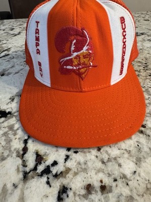 Tampa Bay Buccaneers AJD Lucky Stripes NFL Vintage 80's Trucker Snapback Cap Hat