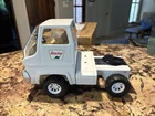 1960's 1970's vintage Red Tonka semi cab over construction cabover truck tractor