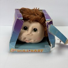 VINTAGE 1984 THE ORIGINAL DOLL BABY DOLL HEAD CURLY HAIR BABY BROWN