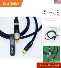 2ft USB c to Cable Male Type-c to Digital Audio Interface RCA Female Adapter ...