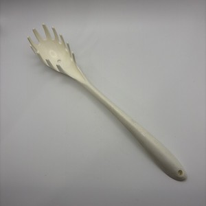 Pasta Spaghetti Server Spoon Fork Scooper Kitchen Tool Utensil Noodle Claw Black
