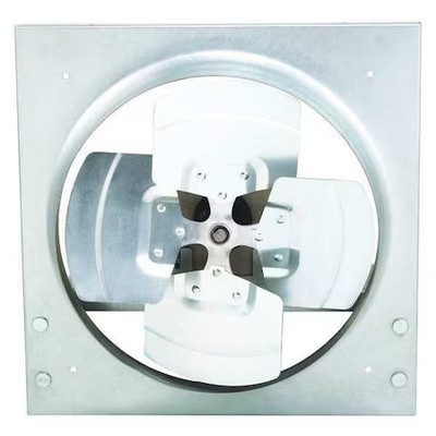 Dayton 10D971 Exhaust Fan, 12 In, 115/230V