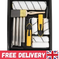 Professional 10-Piece Paint Roller Brush Set: Effortless DIY Painting Solution