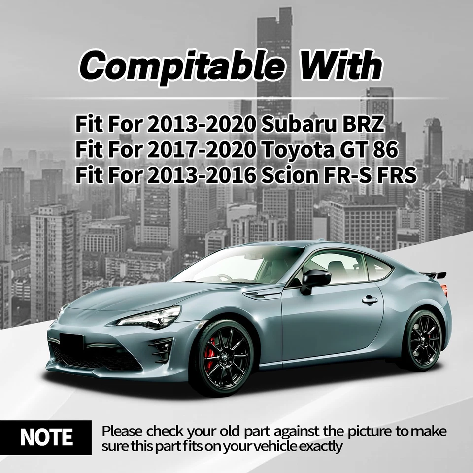 Bumper Side Brackets Set For Toyota GT 86 For Scion FR-S FRS 13-16 SU003-01498 - Изображение 2 из 4