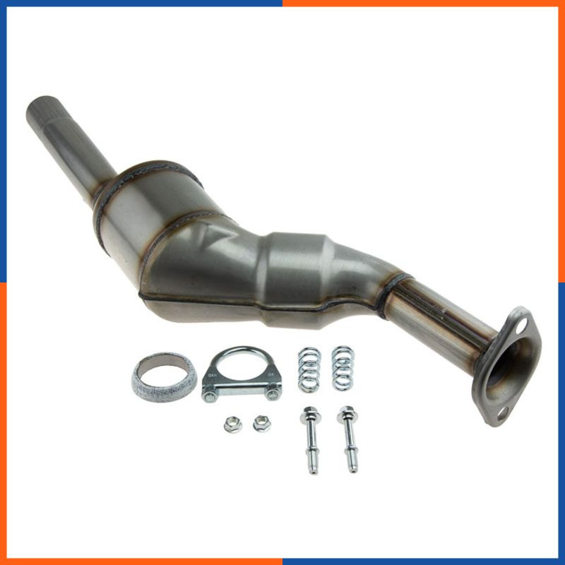 Catalyseur Renault anti-pollution réduction des gaz 044249 acier