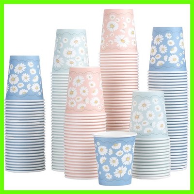 3 oz Bathroom Cups 300 Pack, 3 oz Paper Cups, Mouthwash Cup, Mini Paper Cup f...