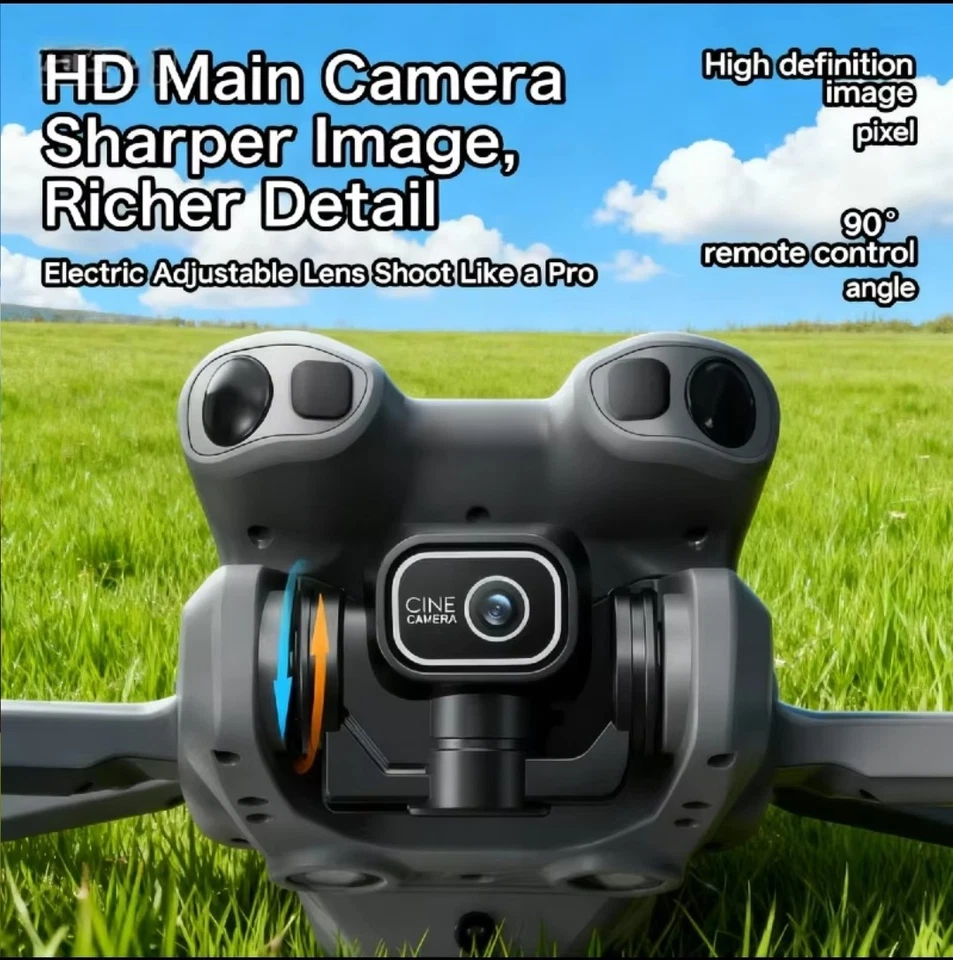 ✅ Xiaomi GT50 PRO Drone 8K GPS Double Caméra Évitement Obstacles 20000M - Photo 3/4