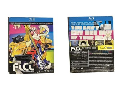 FLCL / Fooly Cooly  The Complete Series Blu Ray With Slip Cover & Insert