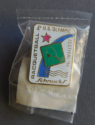 Lapel Pin New - Schnucks US Olympic Festival '94 - Racquetball