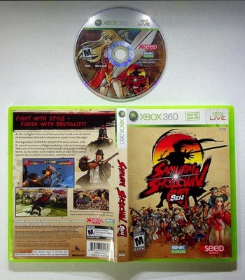 Samurai Shodown Sen Xbox 360 Video Game Fighting Multiplayer Xbox Live