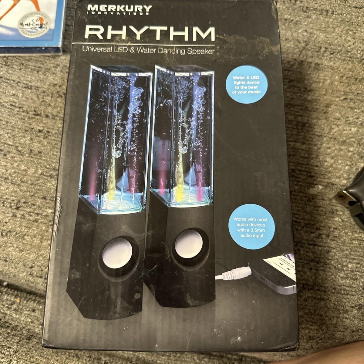 Merkury Innovations Rhythm Universal LED Water Dancing Stereo