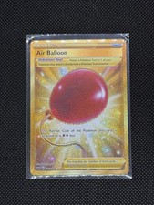 Air Balloon 213/202 Gold Secret Rare Sword And Shield Pokémon TCG NM