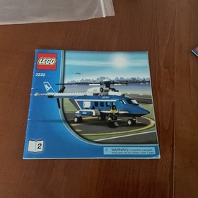 LEGO CITY: Helicopter and Limousine (3222), Complete, Missing Few Stickers READ