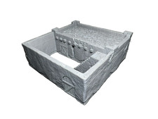 28mm 32mm Middle Eastern Desert House Historical Style Wargaming Terrain 3D