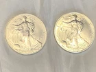 2003  2008 Walking Liberty American Eagle Silver Dollars 1 oz .999 fine silver
