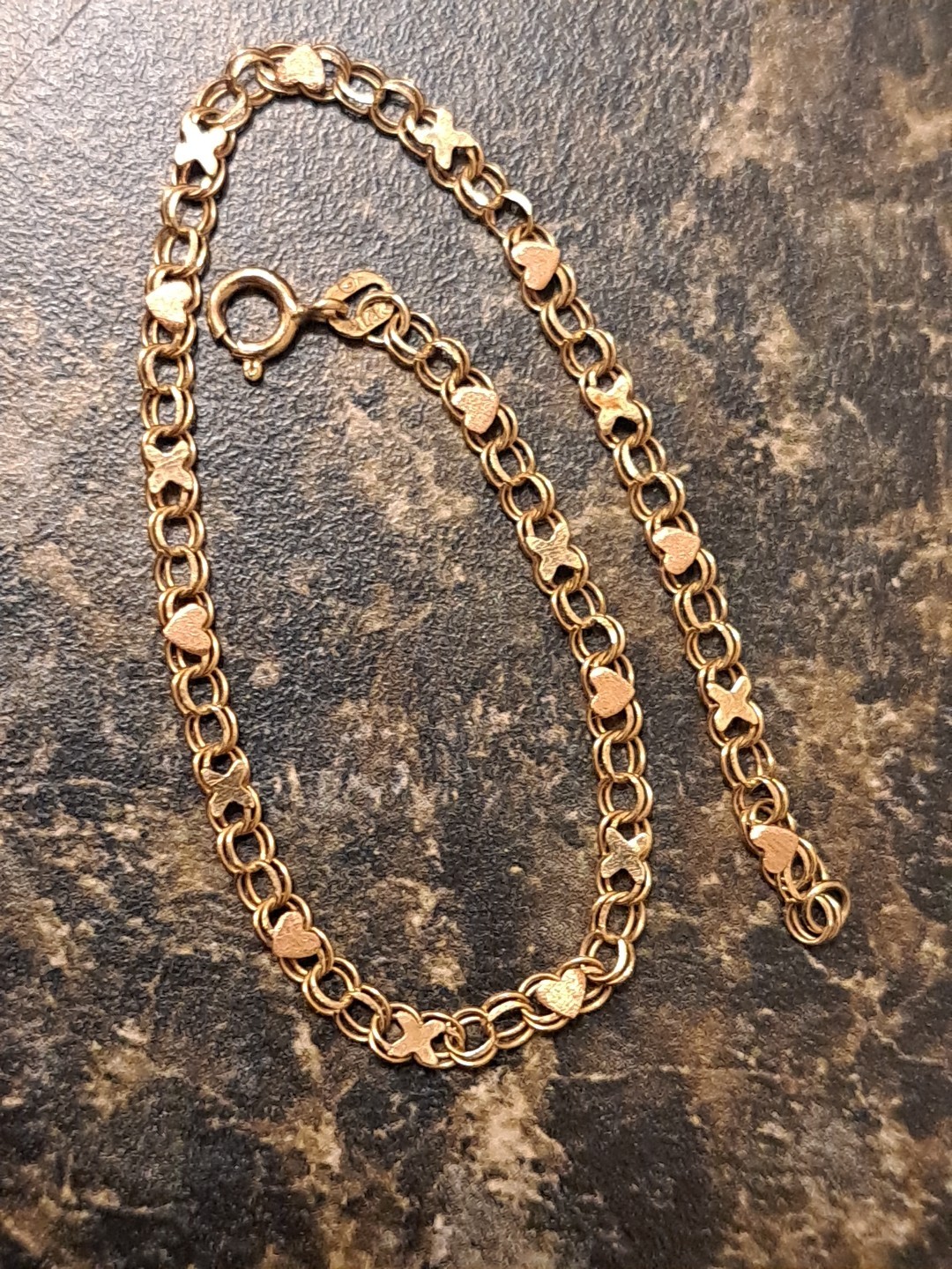 14 Karat Yellow Solid Gold Delicate Designer Brac… - image 15