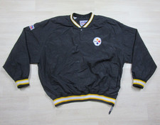 Vintage 90s Pittsburgh Steelers Starter Jacket Men's XXL Pullover Windbreaker