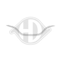 1X Blende, KüHlergitter Diederichs 4406242 Passend FüR Renault