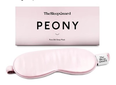 The Sleep Guard Pure Silk Sleep Mask - 100% 6A Mulberry Silk, 22 Momme