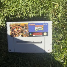 DONKEY KONG COUNTRY 2 SNES SUPER NINTENDO GAME CARTRIDGE Only Tested working 