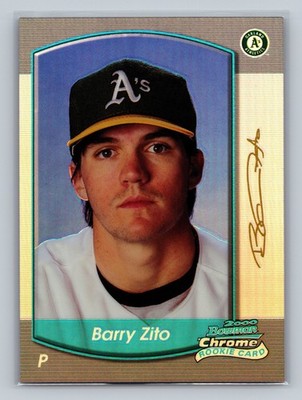 Barry Zito 2000 Bowman Chrome Rookie #419 Rookie