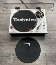Technics SL-1200 MK2 Turntable With Original Lid, Faceplate, Needle & Slipmat