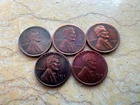 1916 S 1909 SVDB 1914 D 1931 S 1909 S Lincoln Wheat Penny Red Cent