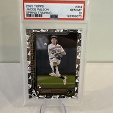 2025 Topps Series 1 - Jacob Wilson #314 Spring Training (RC)