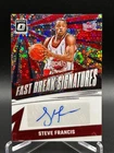 2024-25 Panini Donruss Optic Steve Francis Fast Break Signatures Disco Auto