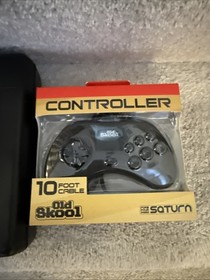 Sega Saturn Model 2 MK-80000A Console - W/ New Controller/cables/ Battery -lot 5