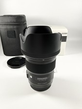 Sigma 50mm F/1.4 DG HSM Art Lens for Canon EF - See The Description