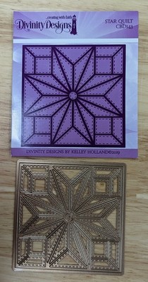 Divinity Designs Star Quilt Die CBD143 used 