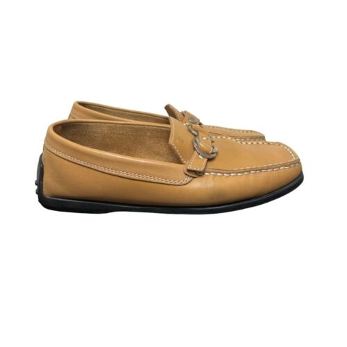 Tod's Blush Tan Gommino Silver Horsebit Leather Driving Loafer EU 39 US 5 - Picture 3 of 5