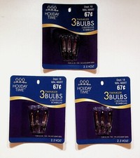Lot 3 Packs Walmart Twinkler Bulbs 3 per Pack...