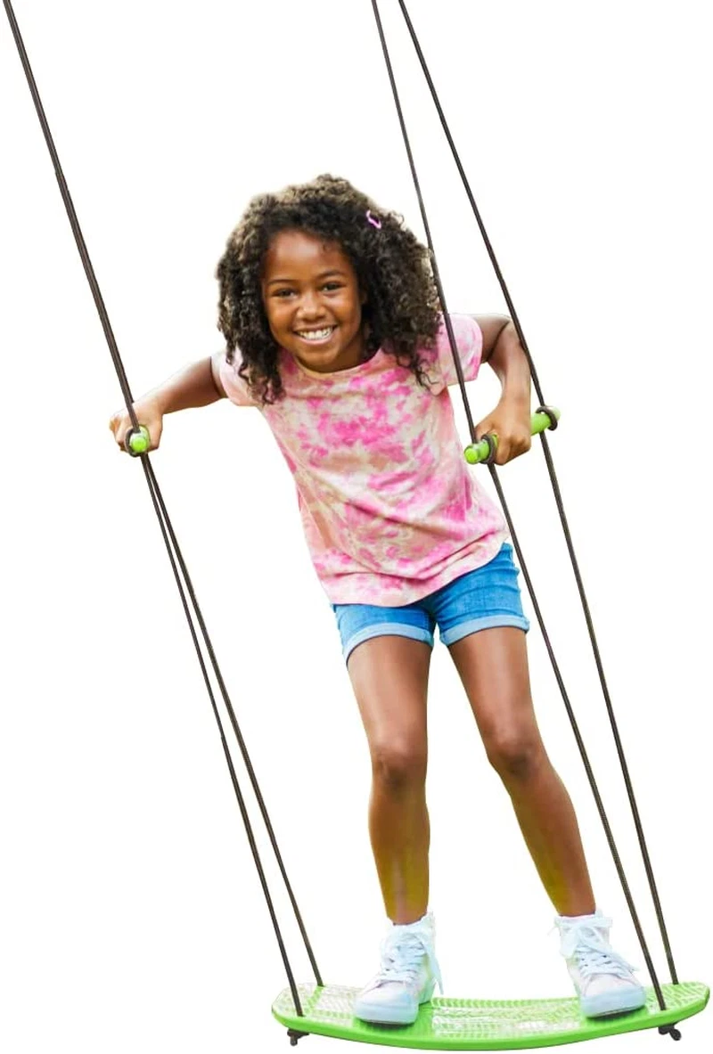 Kid swing top with stand