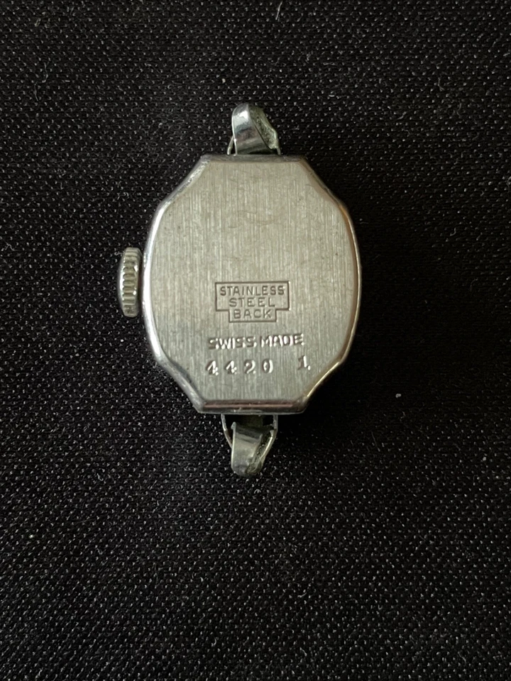 Reloj de cóctel Avia vintage - Hecho en Suiza, 15 joyas cuerda manual, funcionando, sin correa Foto 2 de 4