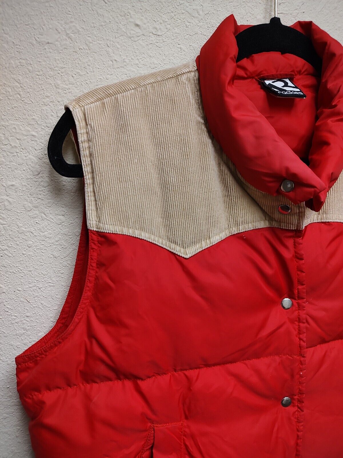 Vtg 70's Rockies Rocky Mountain Down Puffer Vest … - image 3