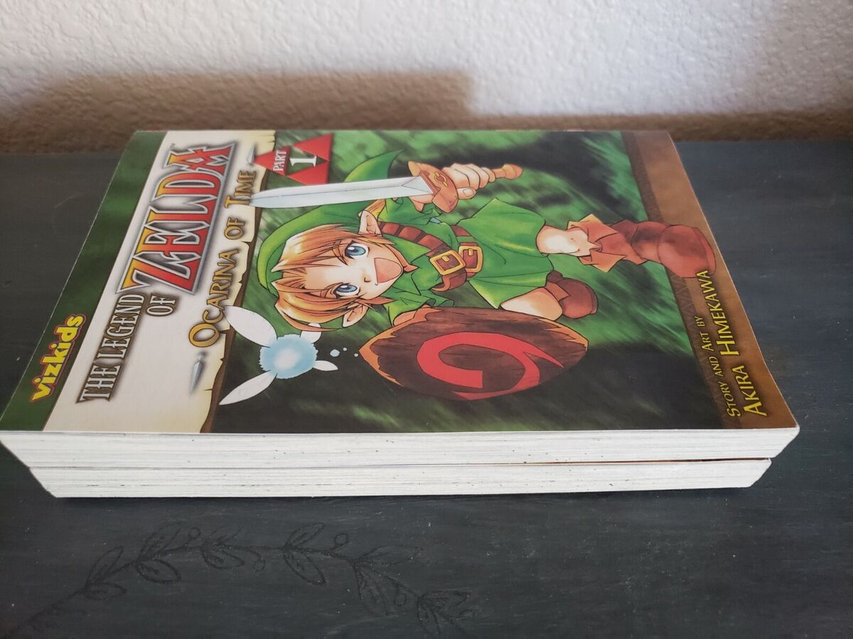 The Legend Of Zelda Ocarina Of Time Books 1 & 2 Viz kids Manga