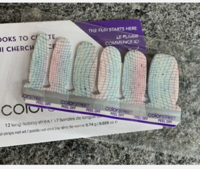 Color Street Nail Strips ~ PIXEL PERSPECTIVE FROM COLOR PLAY Box VIRTUAL RESORT