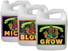 Advanced Nutrients Grow Micro Bloom pH Perfect Bundle Set Combo Base Nutrient 4L