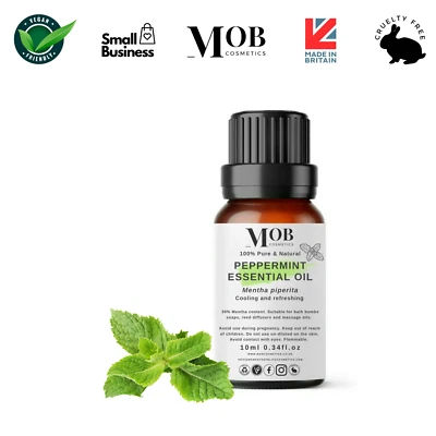 100% Pure Peppermint Essential Oil - Mouse Rat Mice Bug Insect Spider Repellent