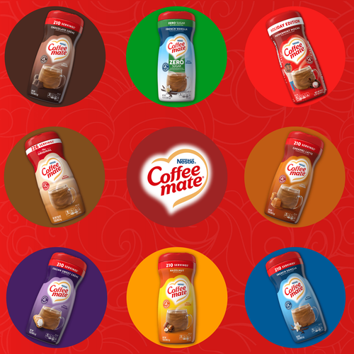 Crema de café en polvo Nestlé Coffee Mate menta moca, botella de 15 oz - Imagen 4 de 4