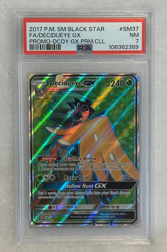 Decidueye-GX graded PSA 7 for sale on eBay