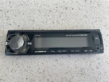 DUAL XDM260  CAR STEREO FACEPLATE ONLY DUAL XDM260 FACEPLATE ONLY OEM🟠