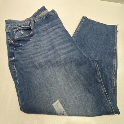 New Old Navy Sky-Hi Straight Extra High Rise Secret Slim Jeans Women's Size 28