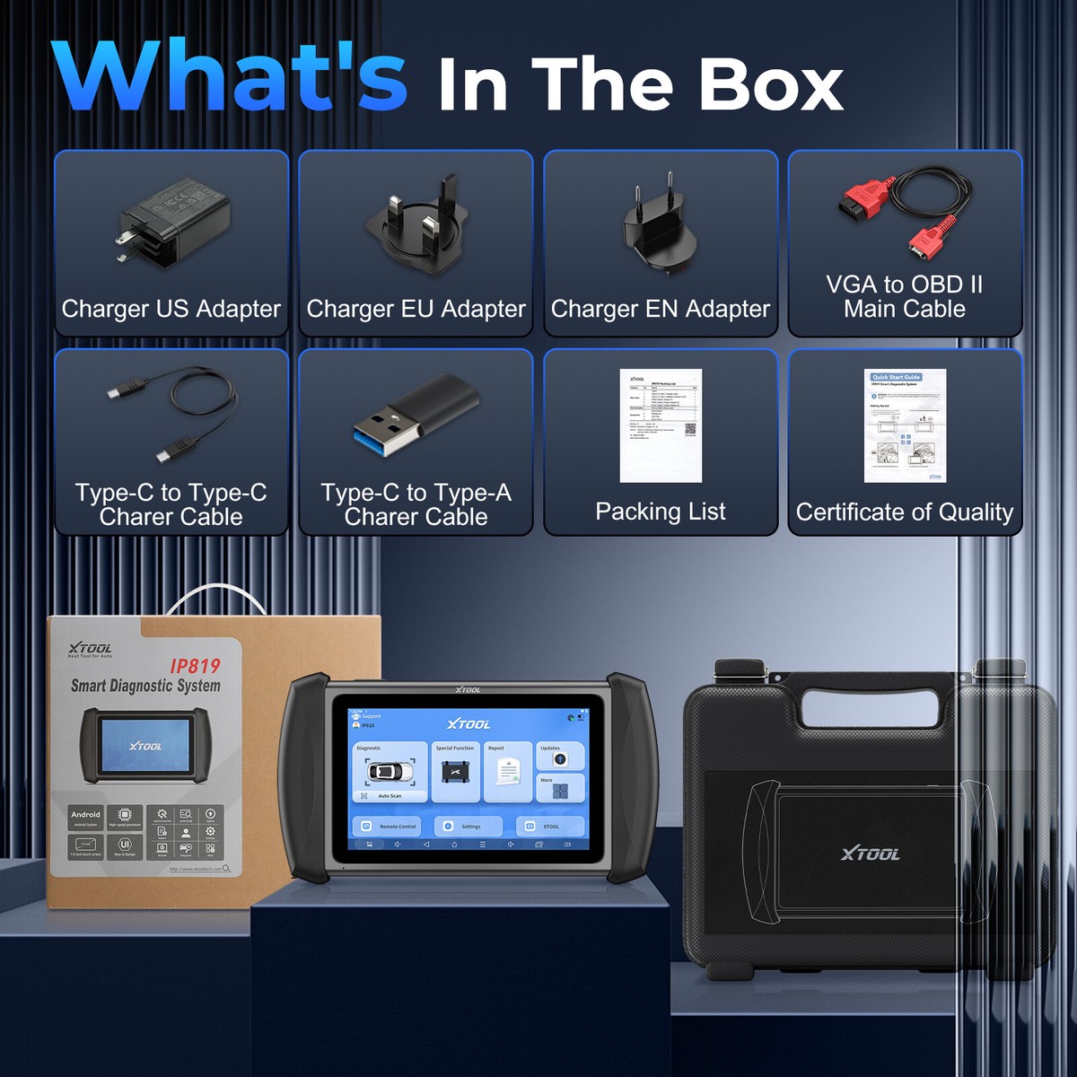 2025 XTOOL D7 V2.0 Full System Diagnostic Bi-Directional Scanner - Foto 2