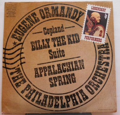 Copland: Billy the Kid/Eugene Ormandy (Vinyl, RCA Gold Seal, AGL1-5202)