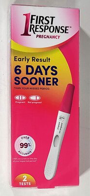 First Response Early Result Pregnancy Test - Box  of 2 Tests