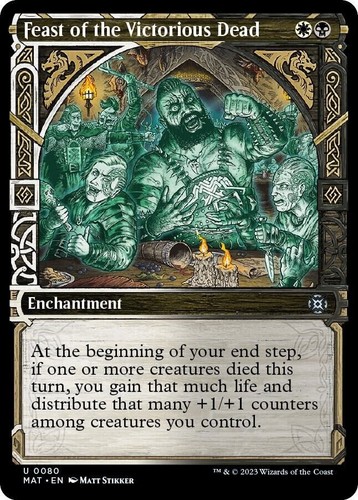 Feast of the Victorious Dead (Showcase) #80 Foil - March of the Machine: The Aftermath